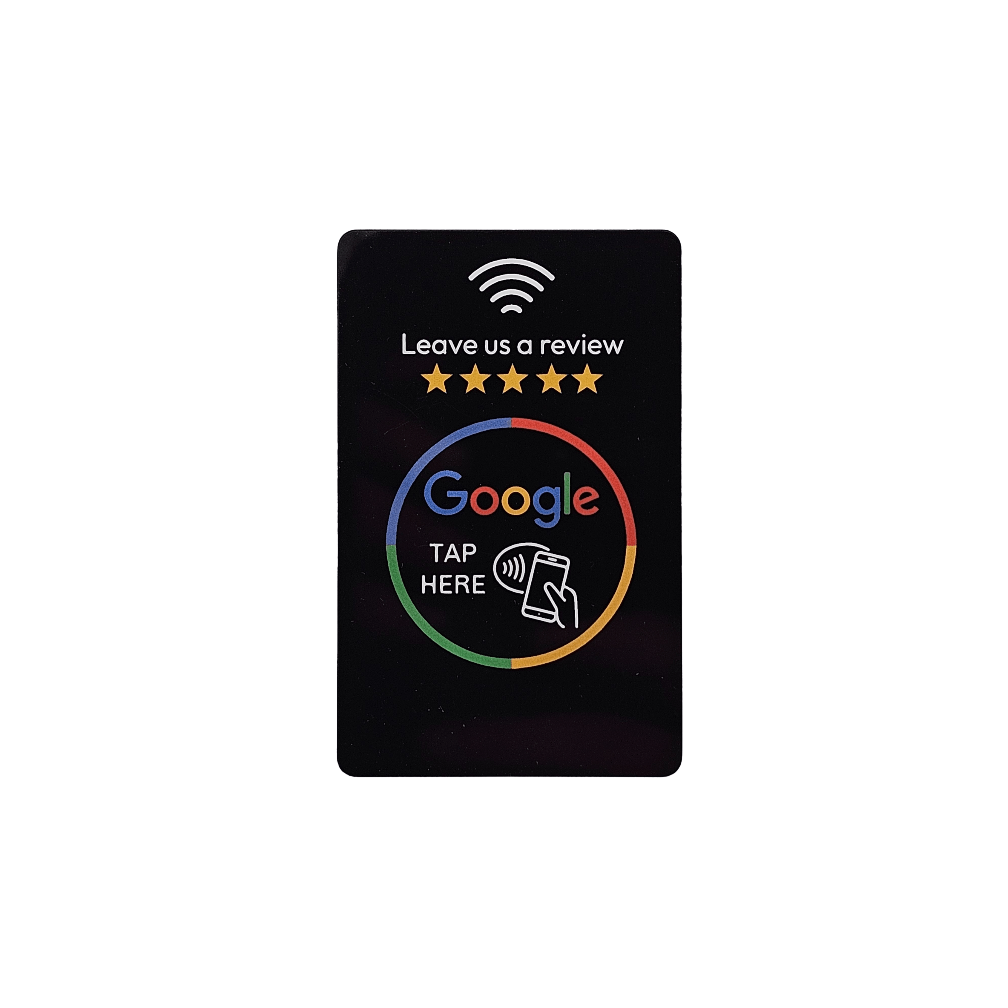 Google Review Card - Black